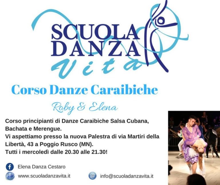 Corso Danze Caraibiche Scuola Danza Vita